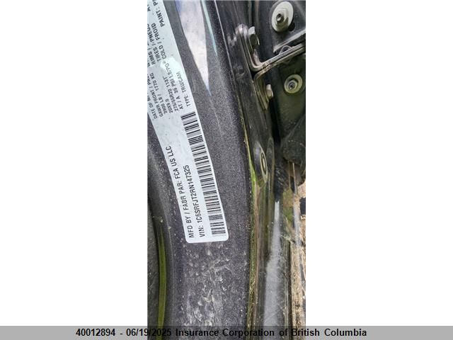1C6SRFJT2RN147325 RAM 2024