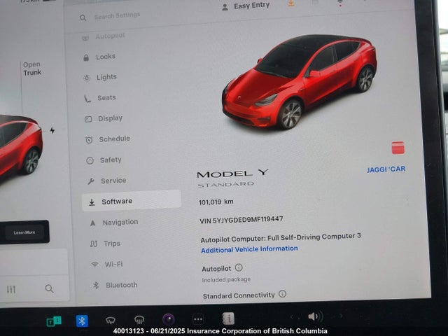 5YJYGDED9MF119447 Tesla Model Y