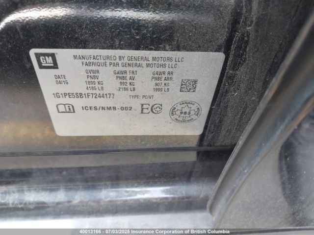 1G1PE5SB1F7244177 Chevrolet LUV