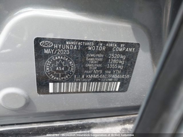 KMHM54AC7PA046458 Hyundai Ioniq 6