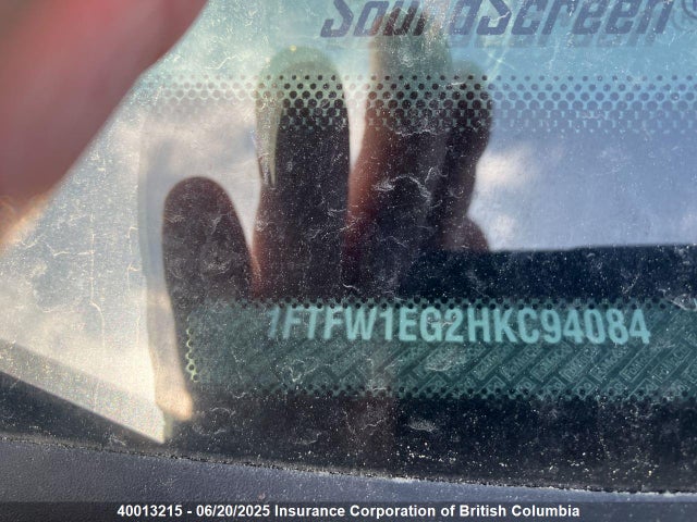 1FTFW1EG2HKC94084 Ford gtdi