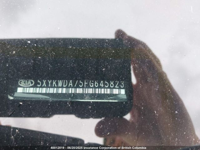 5XYKWDA75FG645823 KIA gasoline 3.3 v6 gdi lambda ii