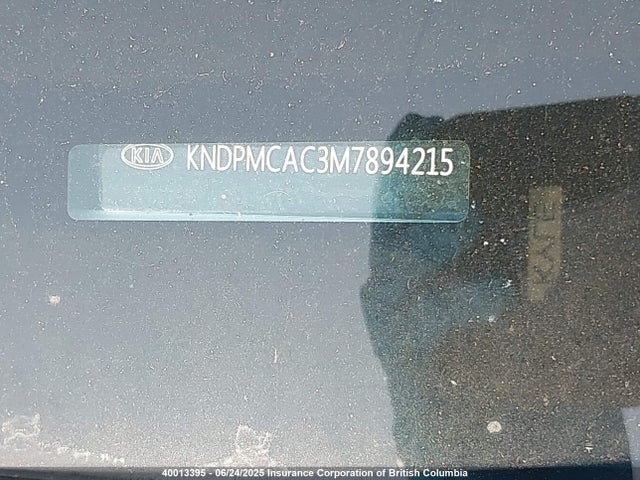 KNDPMCAC3M7894215 KIA gdi theta-ii