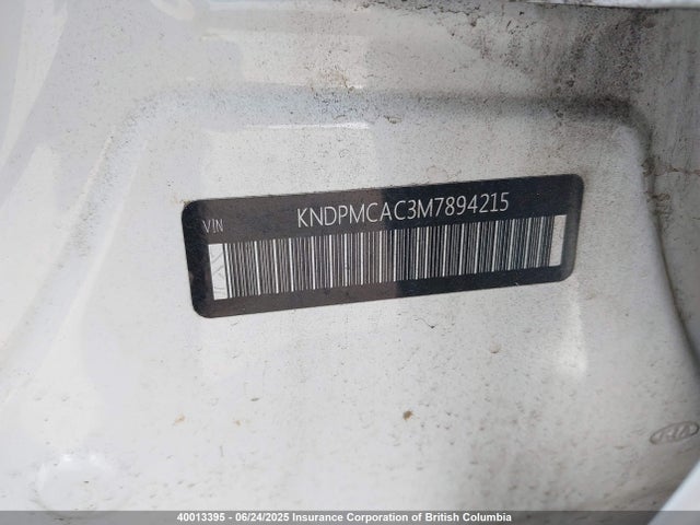 KNDPMCAC3M7894215 KIA gdi theta-ii