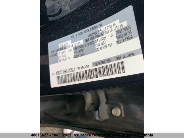JM3KKDHA5R1112914 Mazda py