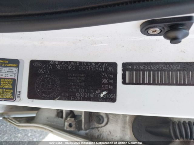 KNAFX4A82G5457064 KIA gdi nu