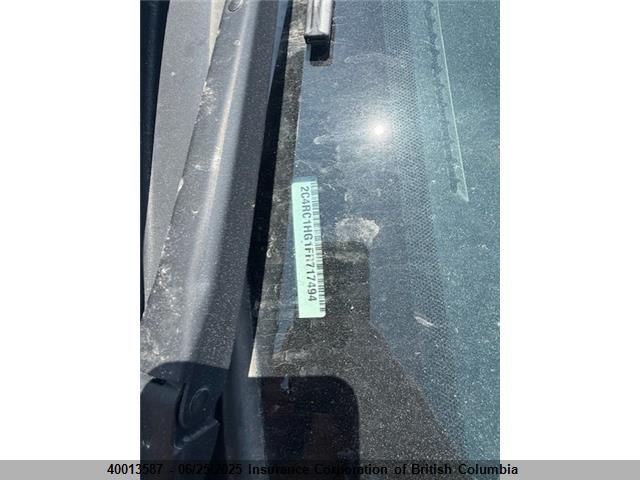 2C4RC1HG1FR717494 Chrysler 2015