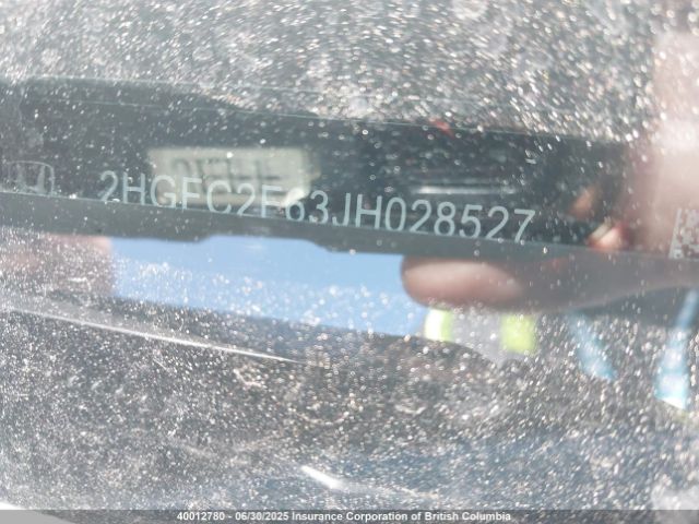 2HGFC2F63JH028527 Honda k20c2