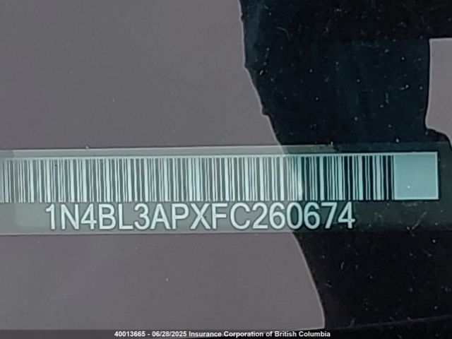 1N4BL3APXFC260674 Nissan 2015
