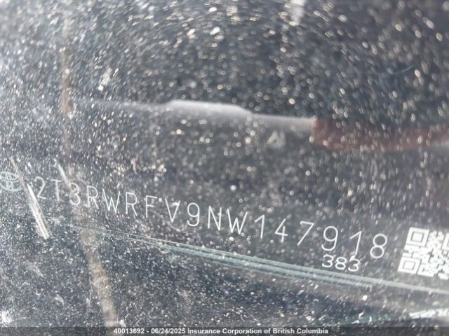 2T3RWRFV9NW147918 Toyota a25a-fxs, 3nm+4nm(ni)
