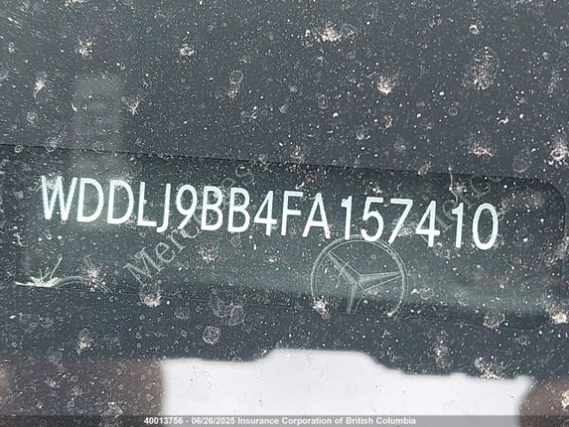 WDDLJ9BB4FA157410 Mercedes-Benz Cls-Class