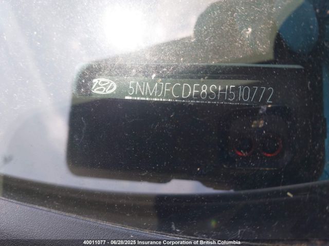 5NMJFCDE8SH510772 Hyundai gdi theta iii