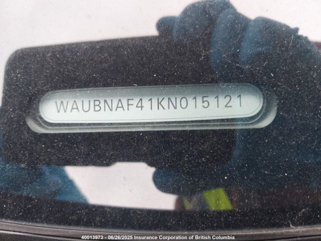 WAUBNAF41KN015121 Audi 2019