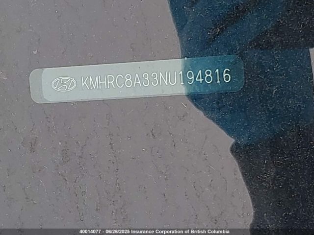 KMHRC8A33NU194816 Hyundai gamma ii