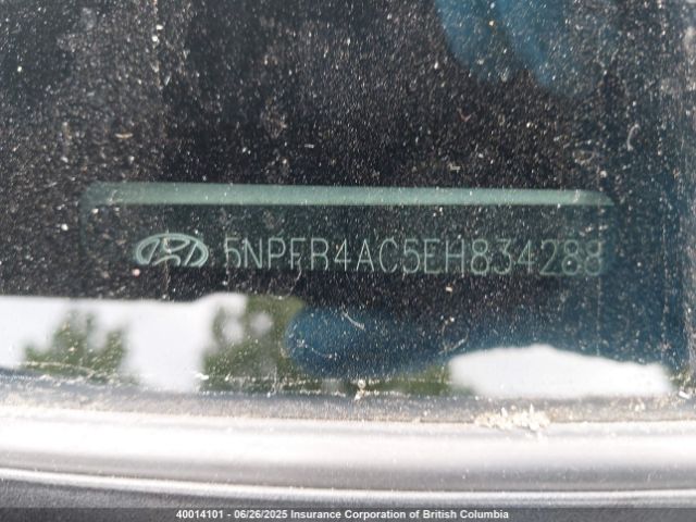 5NPEB4AC5EH834288 Hyundai gamma