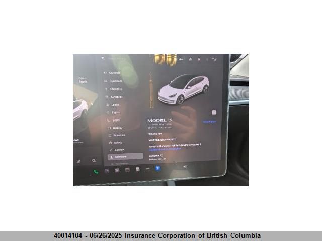 5YJ3E1EB2NF183232 Tesla MODEL 3