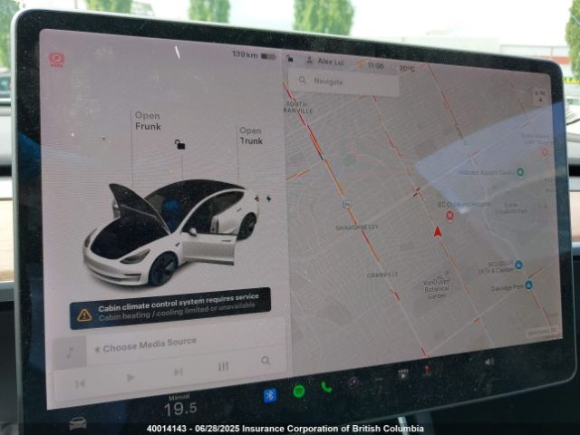 5YJ3E1EA2LF625527 Tesla MODEL 3