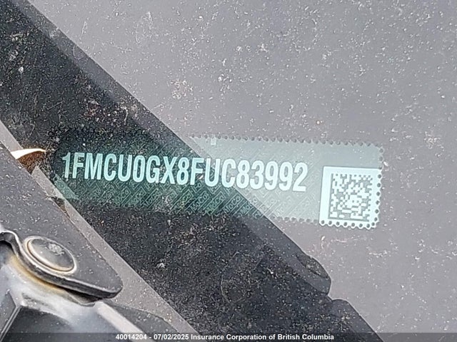 1FMCU0GX8FUC83992 Ford 2015