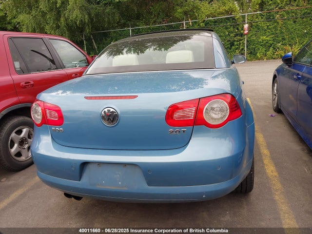 Продажа на аукционе авто 2007 Volkswagen Eos 2.0t Luxury, vin: WVWEA71F67V053152, номер лота: 40011660