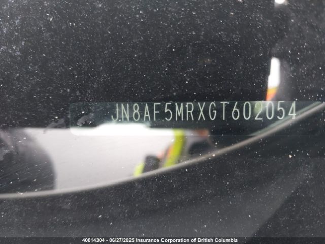 JN8AF5MRXGT602054 Nissan 2016