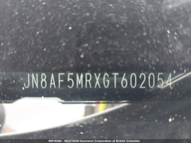 JN8AF5MRXGT602054 Nissan 2016