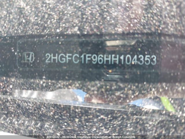 2HGFC1F96HH104353 Honda l15b7