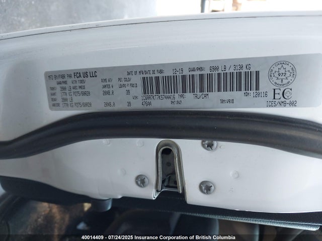 RAM 1500 2019 1C6RR7KT7KS744416 Image 18
