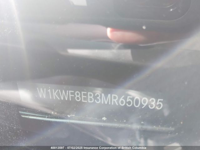 W1KWF8EB3MR650935 Mercedes-Benz m264
