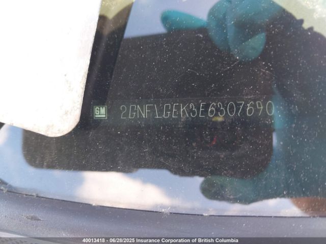 2GNFLGEK3E6307690 Chevrolet lea - flex fuel (gas/alc), aluminum, high output
