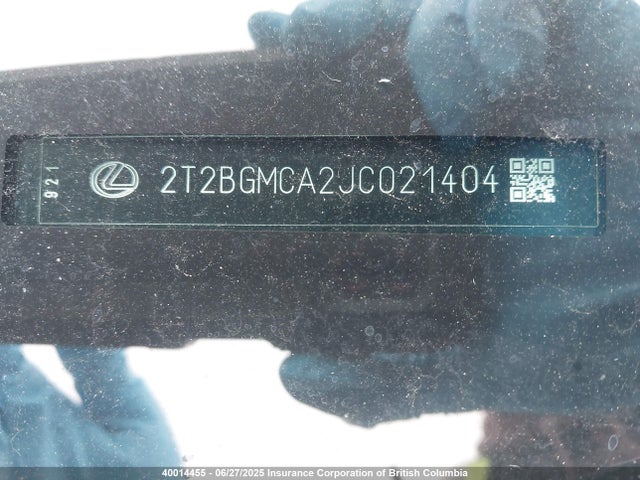 Lexus 2gr-fxs,6jm+2fm 2018 2T2BGMCA2JC021404 Image 18