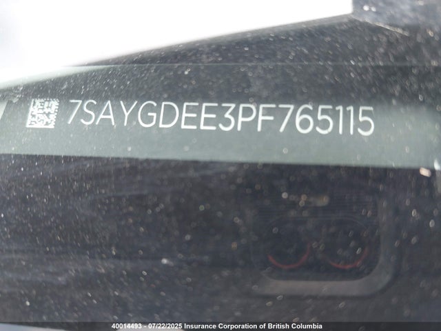7SAYGDEE3PF765115 Tesla Model Y
