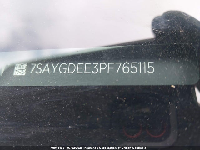 7SAYGDEE3PF765115 Tesla Model Y