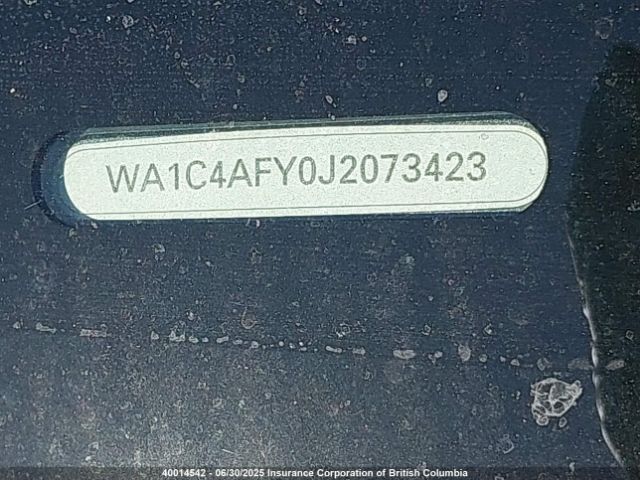 WA1C4AFY0J2073423 Audi 2018