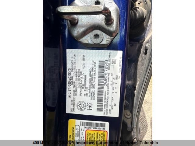 3FA6P0T99FR298448 Ford 2015