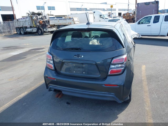 Продажа на аукционе авто 2017 Chevrolet Sonic, vin: 1G1JD6SB7H4131739, номер лота: 40014635