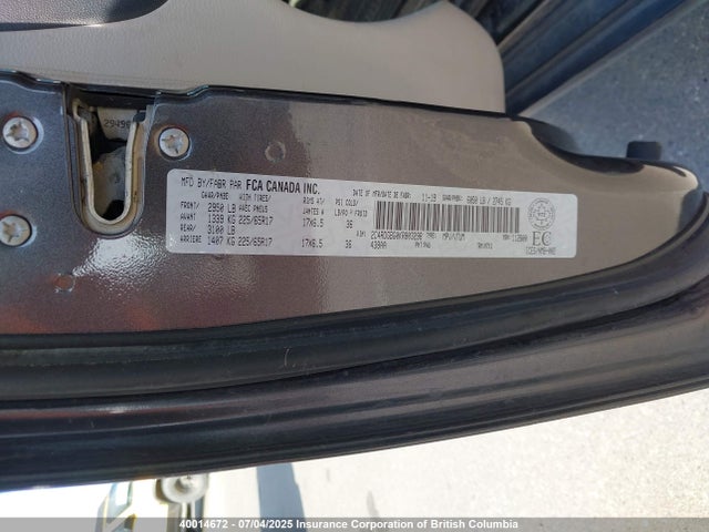 2C4RDGBG0KR803298 Dodge Grand Caravan