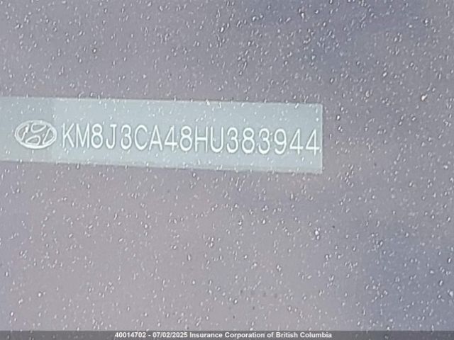 KM8J3CA48HU383944 Hyundai gdi nu