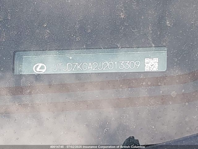 JTJDZKCA2J2013309 Lexus 2gr-fks