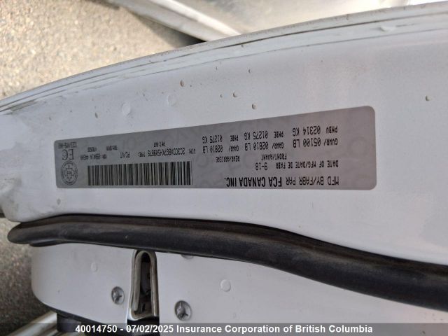 2C3CDXBG7KH509879 Dodge 2019