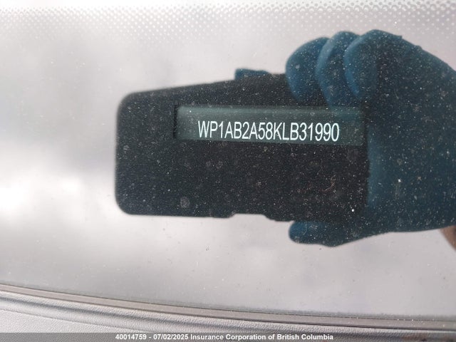 Porsche 2019 2019 WP1AB2A58KLB31990 Image 18