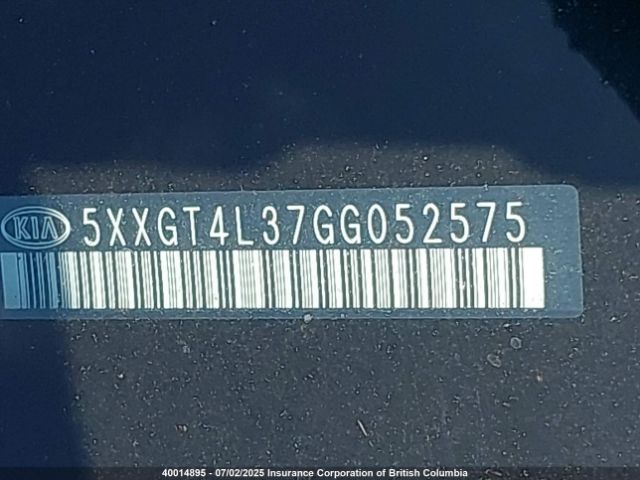 5XXGT4L37GG052575 KIA t-gdi theta ii