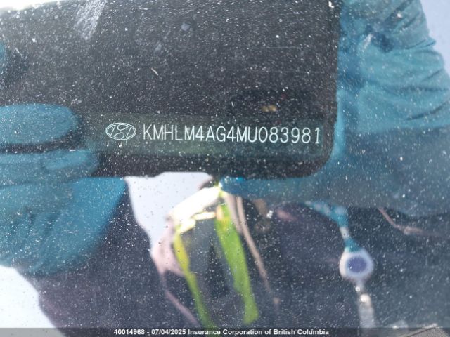 KMHLM4AG4MU083981 Hyundai mpi nu pe