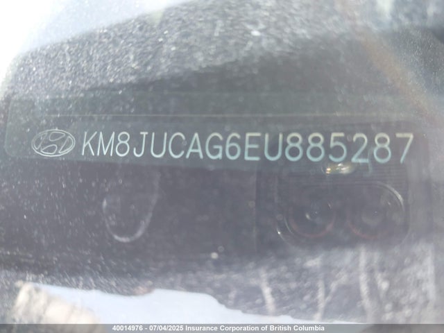 KM8JUCAG6EU885287 Hyundai gdi theta ii
