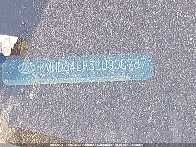 KMHD84LF3LU900787 Hyundai mpi nu