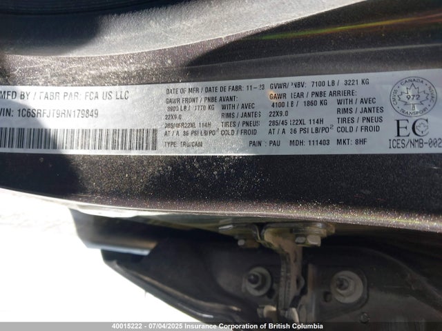 RAM 2024 2024 1C6SRFJT9RN179849 Image 9