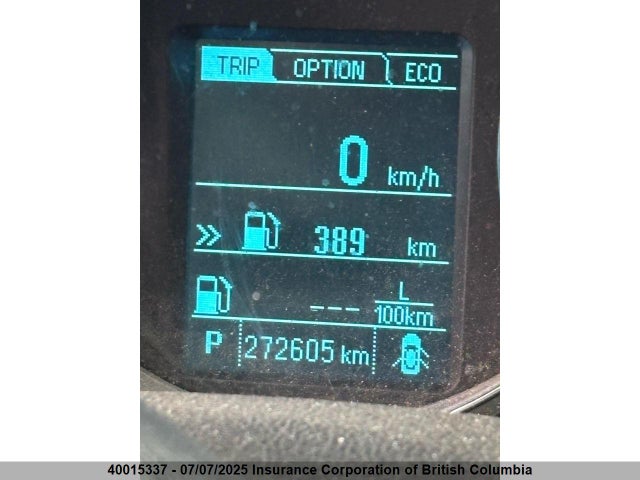 1G1P75SZ9E7112287 Chevrolet luz