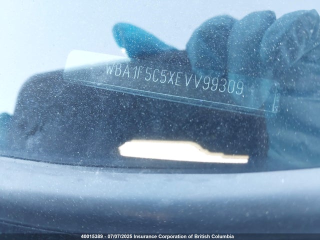 WBA1F5C5XEVV99309 BMW 2014