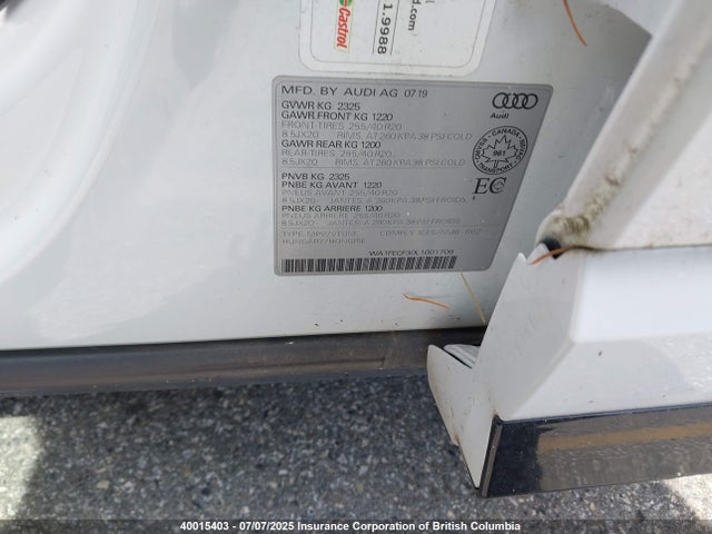 WA1FECF30L1001706 Audi 2020