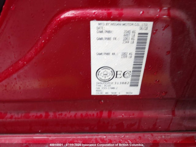 Nissan Leaf 2018 1N4AZ1CP3JC313882 Image 9