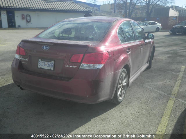 Subaru Legacy 2.5i Premium 2014 4S3BMGD6XE3028317 Image 4